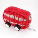 Crochet Red Bus